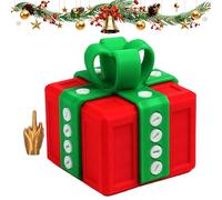 The Prank Box - Hilarious Middle Finger Surprise Gift Box, 3D Printed Annoying Screw Challenge, Colorful Interactive Prank Decor for Desk, Fun Gag Gift for Pranks and Mischief Christmas