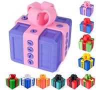 The Prank Box- Hilarious Screw Challenge, Surprise Prank Puzzle Gift Box, Funny Novelty Boxes for Halloween, Christmas, Festival Gifting Lavender 1 PCS