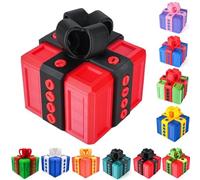 The Prank Box- Hilarious Screw Challenge, Surprise Prank Puzzle Gift Box, Funny Novelty Boxes for Halloween, Christmas, Festival Gifting Red-black 1 PCS