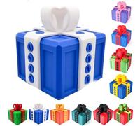 The Prank Box- Hilarious Screw Challenge, Surprise Prank Puzzle Gift Box, Funny Novelty Boxes for Halloween, Christmas, Festival Gifting Blue-white 1 PCS