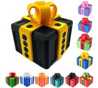 The Prank Box- Hilarious Screw Challenge, Surprise Prank Puzzle Gift Box, Funny Novelty Boxes for Halloween, Christmas, Festival Gifting Black Gold 1 PCS