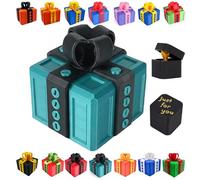The Prank Box - Hilarious Screw Challenge with Finger Box, Perfect Gag Gift for All Occasions, Annoying Funny 3D Printed Screw Gifts Boxes Ideal for Birthday, Christmas, Halloween (1PC-F)