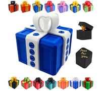 The Prank Box - Hilarious Screw Challenge with Finger Box, Perfect Gag Gift for All Occasions, Annoying Funny 3D Printed Screw Gifts Boxes Ideal for Birthday, Christmas, Halloween (1PC-B)