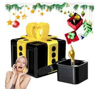 The Prank Box - Hilarious Screw Challenge With Middle Finger Surprise, 2026 New Annoying Funny 3d Printed Screw Gifts Boxes, Funny (Gold And Black)