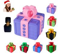 The Prank Box - Hilarious Screw Challenge with Middle Finger Surprise, 3D Printed Annoying Gift Box with Screws, Prank Gift Boxs, Middle Finger in a Boxs Perfect Gag Gift for Adults Christmas (A05)