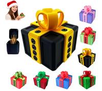 The Prank Box - Hilarious Screw Challenge with Middle Finger Surprise, 3D Printed Annoying Gift Box with Screws, Prank Gift Boxs, Middle Finger in a Boxs Perfect Gag Gift for Adults Christmas (A07)