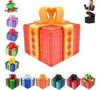 The Prank Box - Hilarious Screw Challenge with Middle Finger Surprise, Annoying Funny 3D Printed Screw Gifts Boxes, for Birthday, Christmas, Halloween (F)