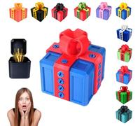 the prank box - hilarious screw challenge with middle finger surprise,the annoying present box,surprise gift box funny middle finger switch prank toy,3d printed annoying gift box ornaments-F