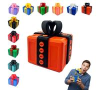 The Prank Box - Hilarious Screw Challenge with Middle Fingeres Surprise, Perfect Gag Gift for All Occasions, 3D Printed Annoying Gift Boxes with Screws, Funny Gifts for Christmas & Halloween