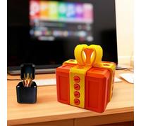 The Prank Box, Surprise Prank Endless Puzzle Gift Box with Screws and Hidden Lock, Annoying Funny 3D Printed Screw Gifts Boxes Ideal Hilarious Screw Challenge for Holiday (Orange)