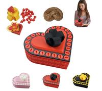 The Prank Twist Box - Heart Shaped Annoying Gift Box with Hilarious Screw Challenge & Fake Poop, 2026 New Surprise Gotcha Gifts, Adult Prank Twist Boxes, Novelty Gag Gift Vault Boxes (Red)