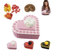The Prank Twist Box - Heart Shaped Annoying Gift Box with Hilarious Screw Challenge & Fake Poop, 2026 New Surprise Gotcha Gifts, Adult Prank Twist Boxes, Novelty Gag Gift Vault Boxes (Pink)