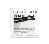The Prayer I Share - Wear Your Verse & Share Your Verse bracelet, Daily Bible Verse Bracelets Adjustable Christian Bracelets for Daily Jesus Faith Wristband Religious Jewelry Gifts for Men Women (E)