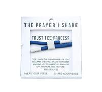 The Prayer I Share - Wear Your Verse & Share Your Verse bracelet, Daily Bible Verse Bracelets Adjustable Christian Bracelets for Daily Jesus Faith Wristband Religious Jewelry Gifts for Men Women (A)
