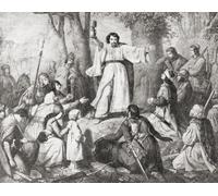 The preaching of John Huss. Jan Hus c._1369 ÔøΩ 1415 aka John Hus John Huss Iohannes Hus or Johannes Huss. Czech theologian Roman Catholic priest philosopher master dean and rector of the Charles