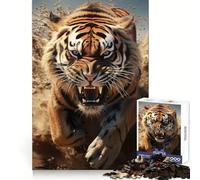 The Predator 1000 Pieces Jigsaw Puzzles for Teenagers Cognitive Toy Gentle Leisure Pattern Assembly Fine Art Piece (38x52cm)