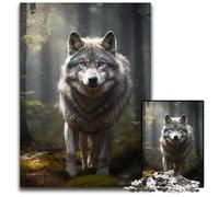 The Predator In The Jungle1000 Piece Jigsaw Puzzles for Adults Wooden Puzzles Birthday Gift Idea Challenging Brain Teaser Game 1000 PCS(75x50cm)