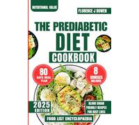The Prediabetic Diet Cookbook 2025: Blood Sugar Friendly Recipes for Busy Lives (The Beginner’s Healthy Cooking Series by Florence J Bowen)