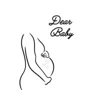 The Pregnancy Journal: 100 lined pages, Gender neutral polka dot back cover