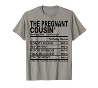 The Pregnant Cousin Funny Cousins Men Women Family Reunion T-Shirt