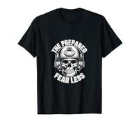 The Prepared Fearless Tactical Skull T-Shirt