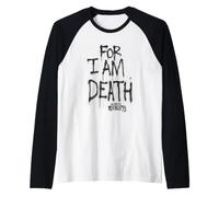 The Pretty Reckless for I Am Death Raglan Baseball Tee