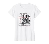 The Pretty Reckless - Motorcycle T-Shirt, Women, White, X-Small