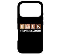 The Prime Element Black History Month Periodic Table Case for iPhone 17 Pro