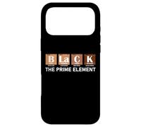 The Prime Element Black History Month Periodic Table Case for iPhone 17 Pro Max