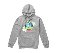 The Princess And The Frog Floral Bayou Beauty With Tiana Unisex Hoodie Light Grey Disney Light Grey S