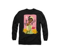 The Princess And The Frog Strong Spirit With Tiana Long Sleeve T-Shirt, Black Disney Black XXL