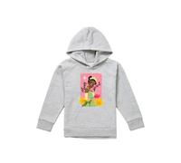 The Princess And The Frog Strong Spirit With Tiana Youth Kids Pull-Over Hoodie, Athletic Heather Disney Grey 5-6 Years