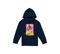 The Princess And The Frog Strong Spirit With Tiana Youth Kids Pull-Over Hoodie, Navy Disney Navy 7-8 Years