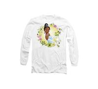The Princess And The Frog Tiana and Prince Naveen Long Sleeve T-Shirt, White Disney White XXL