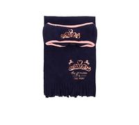The Princess and the Pony Headband and Scarf Set by Little Rider - Navy/Peach - One Size