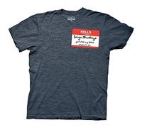 The Princess Bride Hello My Name is Inigo Montoya Mens T-Shirt Grey XL