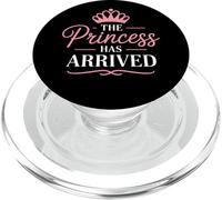 The Princess Has Arrived Cute Baby Shower PopSockets PopGrip for MagSafe