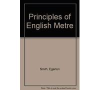The Principles of English Metre