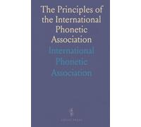 The Principles of the International Phonetic Association