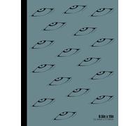 The Prison Realm Notebook: 8.5in x 11in (21.59cm x 27.94cm), 80 sheets