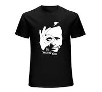 The Prisoner Be Seeing You Movie T-Shirt Mens Unisex Black Tees XXL