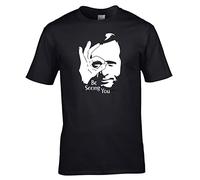 The Prisoner Be Seeing You Retro Old Movie TV Series Mens T Shirt S-3XL Black