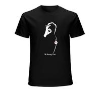 The Prisoner Words See Your Old Film T-Shirt Mens Unisex Tees Black