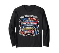 The Problem with Socialism Anti Socialism Long Sleeve T-Shirt
