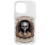 The Problem With Society Skull Case for iPhone 14 Pro Max