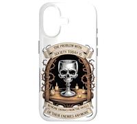 The Problem With Society Skull Case for iPhone 17