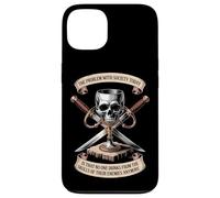 The Problem With Society Skull Design Case for iPhone 13