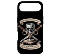 The Problem With Society Skull Design Case for iPhone Air