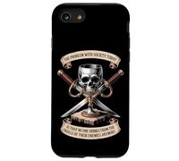 The Problem With Society Skull Design Case for iPhone SE (2020) / 7/8