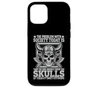 The Problem With Society Today Vintage Nordic Viking Case for iPhone 12/12 Pro